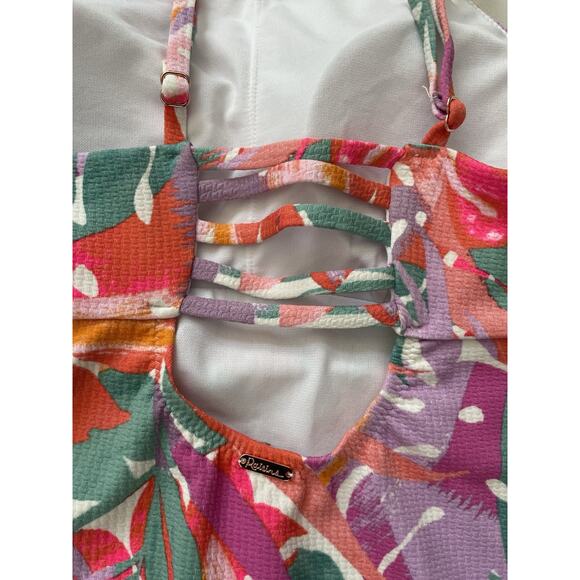 Raisins Swimsuit One Piece Swimwear Multicolor Print Swim - Picture 7 of 9